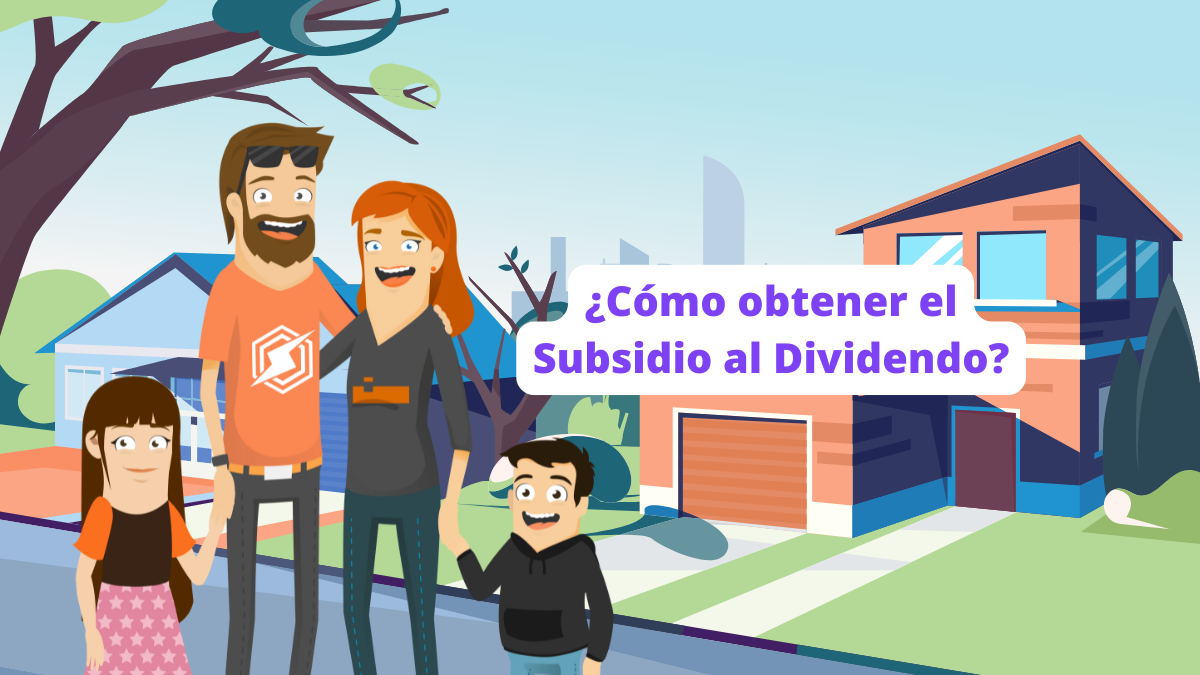 Familia chilena accediendo al subsidio al dividendo